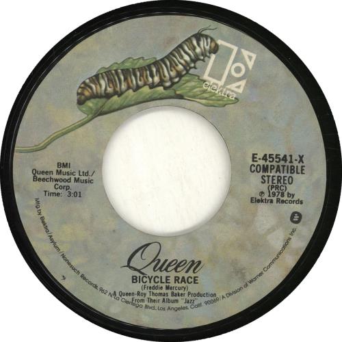 Queen Fat Bottomed Girls 7" vinyl single (7 inch record / 45) US QUE07FA703600