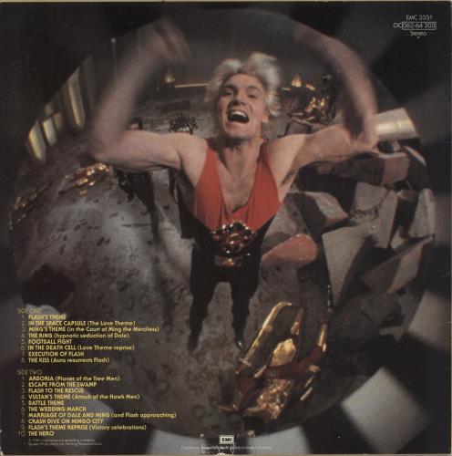 Queen Flash Gordon + Die-Cut Inner - VG sleeve vinyl LP album (LP record) UK QUELPFL875228