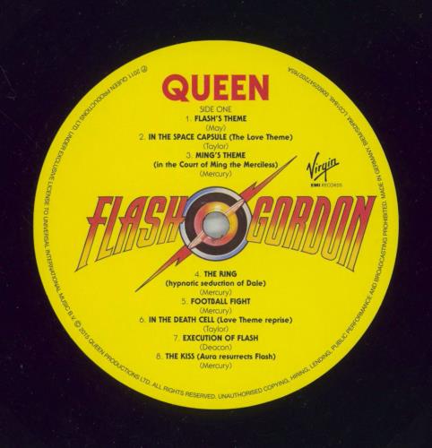 Queen Flash Gordon - 180 Gram vinyl LP album (LP record) UK QUELPFL686967