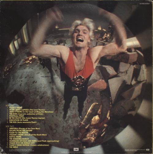 Queen Flash Gordon vinyl LP album (LP record) Dutch QUELPFL705748