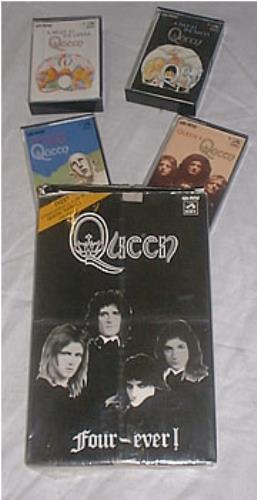 Queen Four-Ever! box set Indian QUEBXFO219318