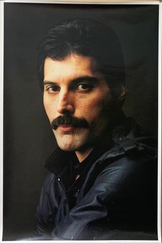Queen Freddie Mercury poster UK QUEPOFR409574