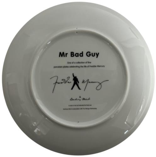 Queen Freddie Plate - Mr Bad Guy memorabilia UK QUEMMFR334392
