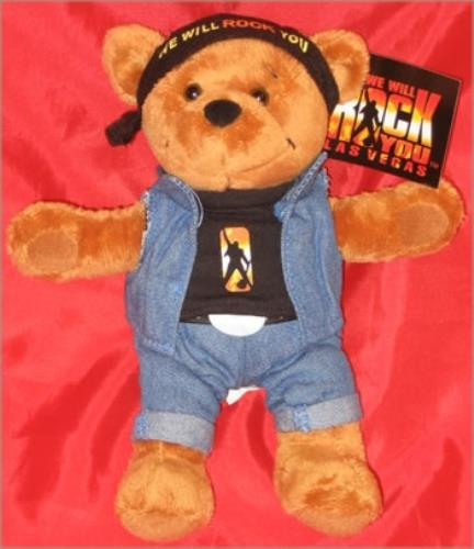 Queen Galileo Rocker Bear memorabilia US QUEMMGA352405