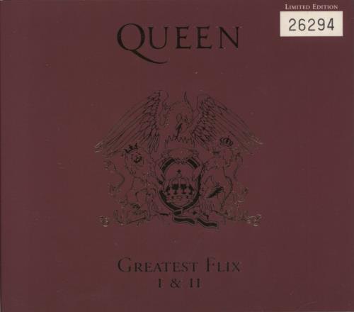 Queen Greatest Flix I & II DVD UK QUEDDGR867083