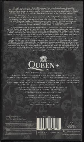 Queen Greatest Flix III video (VHS or PAL or NTSC) UK QUEVIGR219244