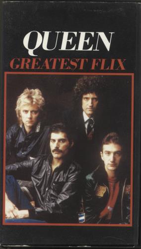 Queen Greatest Flix video (VHS or PAL or NTSC) UK QUEVIGR82756