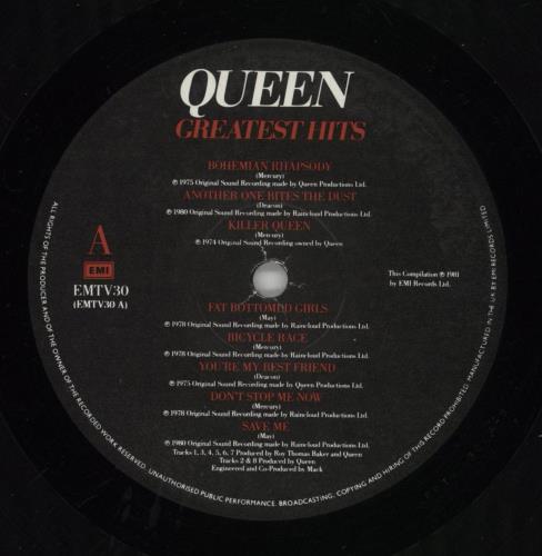 Queen Greatest Hits - 1st - EX vinyl LP album (LP record) UK QUELPGR214463