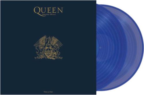 Queen Greatest Hits II - 180gm Blue Vinyl - Sealed 2-LP vinyl record set (Double LP Album) UK QUE2LGR752828