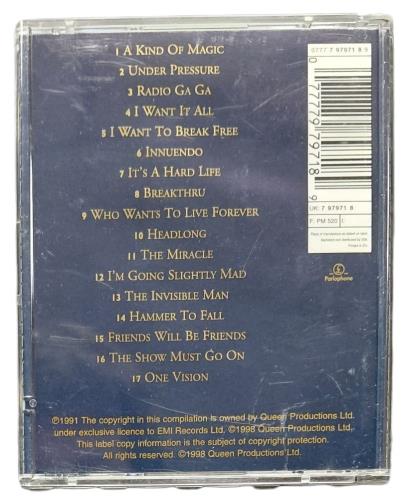 Queen Greatest Hits II mini disc (MD) UK QUEMDGR869080