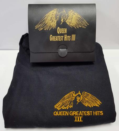Queen Greatest Hits III + CD box set UK QUEBXGR673032