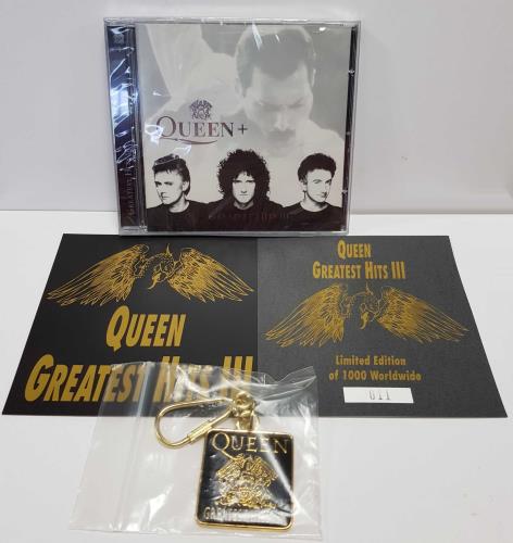 Queen Greatest Hits III + CD box set UK QUEBXGR673032