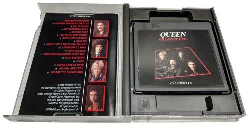 Queen Greatest Hits mini disc (MD) UK QUEMDGR613243