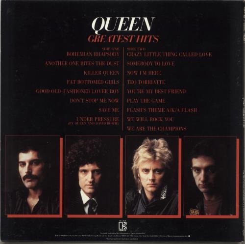 Queen Greatest Hits vinyl LP album (LP record) Japanese QUELPGR710933
