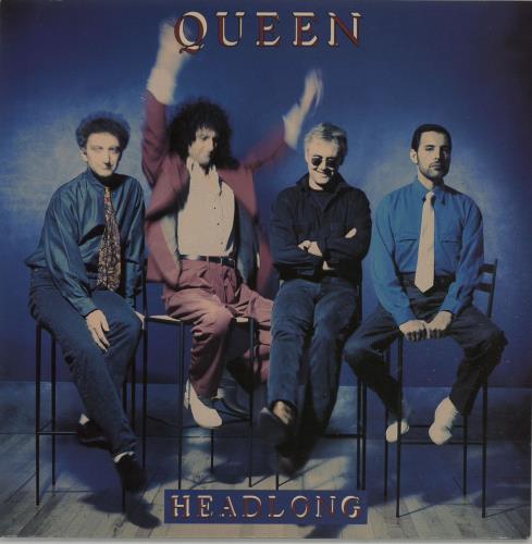 Queen Headlong - Solid 7" vinyl single (7 inch record / 45) UK QUE07HE660671