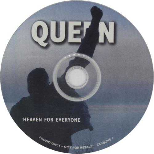 Queen Heaven For Everyone - Jukebox CD single (CD5 / 5") UK QUEC5HE64735