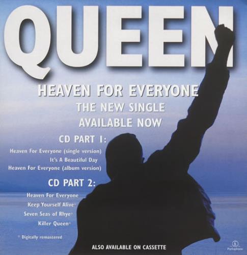 Queen Heaven For Everyone display UK QUEDIHE379637