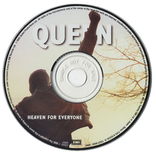 Queen Heaven For Everyone CD single (CD5 / 5") Japanese QUEC5HE66640