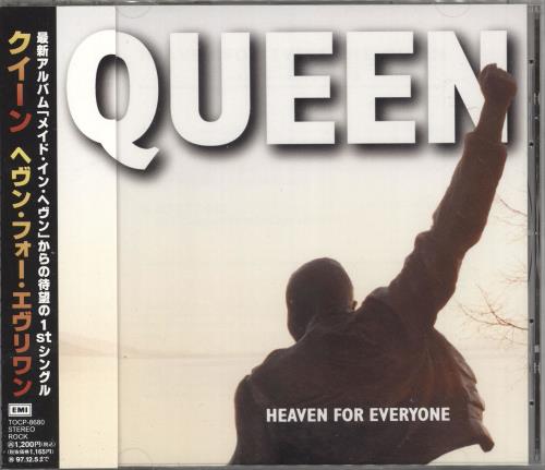 Queen Heaven For Everyone CD single (CD5 / 5") Japanese QUEC5HE731689