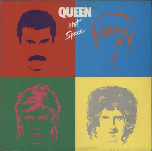 Queen Hot Space - EX vinyl LP album (LP record) UK QUELPHO28005