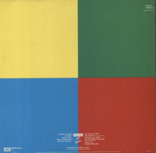 Queen Hot Space - EX vinyl LP album (LP record) UK QUELPHO28005