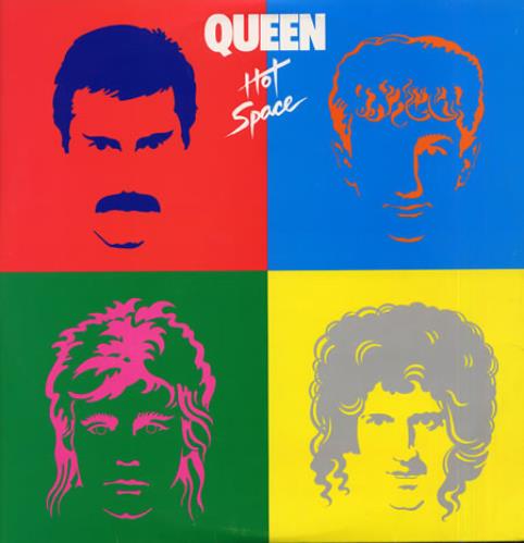 Queen Hot Space vinyl LP album (LP record) Brazilian QUELPHO230941