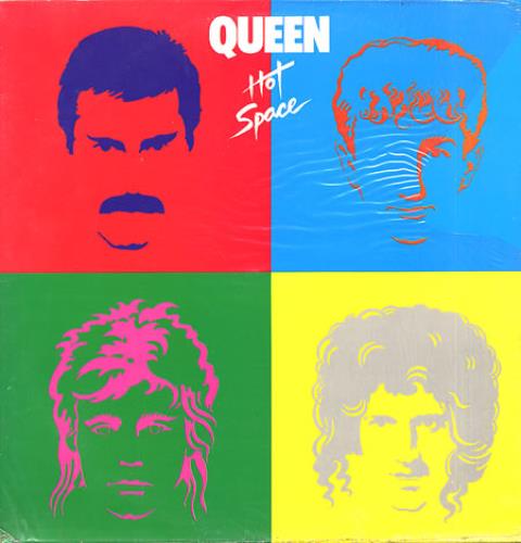 Queen Hot Space vinyl LP album (LP record) Brazilian QUELPHO235737