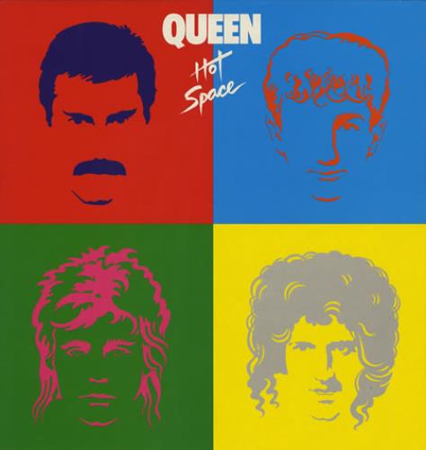 Queen Hot Space vinyl LP album (LP record) Dutch QUELPHO383200