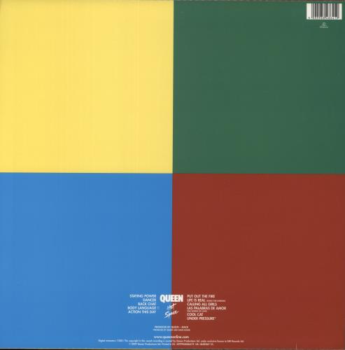 Queen Hot Space vinyl LP album (LP record) UK QUELPHO492667