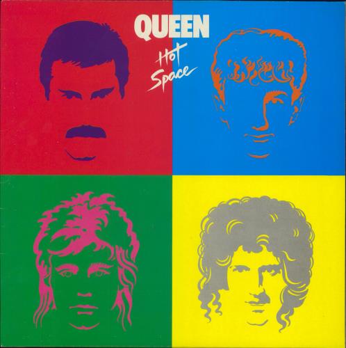 Queen Hot Space vinyl LP album (LP record) UK QUELPHO581801