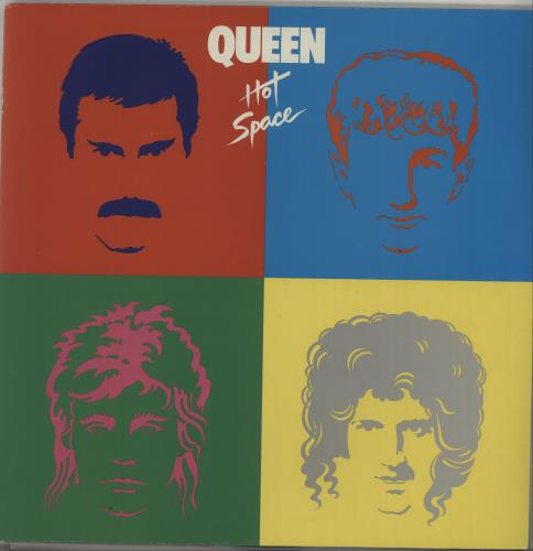 Queen Hot Space vinyl LP album (LP record) Greek QUELPHO672861