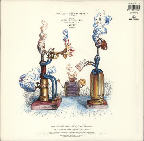 Queen Innuendo - EX 12" vinyl single (12 inch record / Maxi-single) UK QUE12IN768159