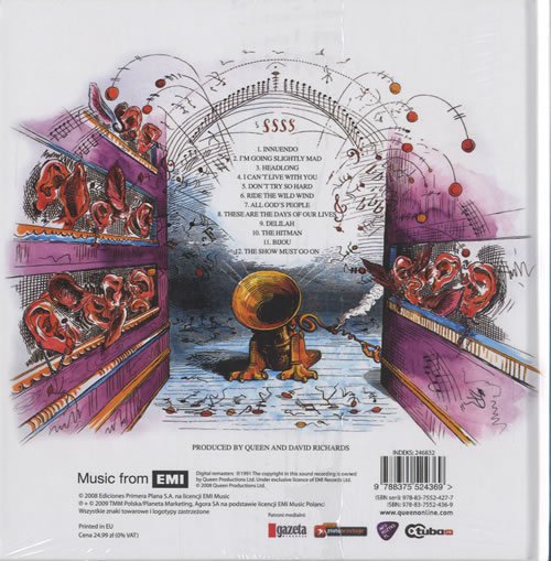 Queen Innuendo - Sealed CD album (CDLP) Polish QUECDIN463662