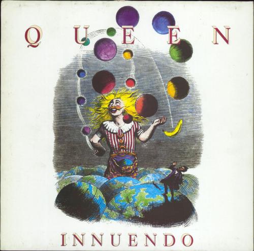 Queen Innuendo vinyl LP album (LP record) German QUELPIN421582