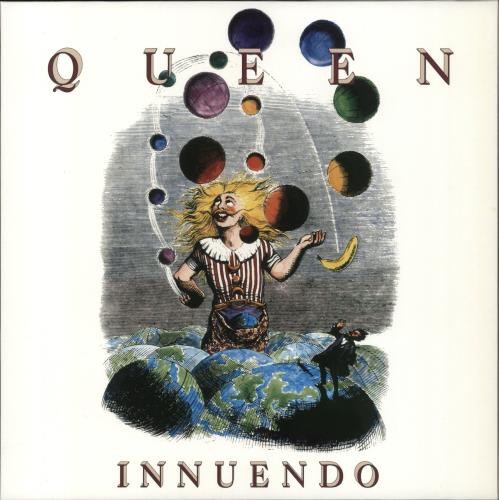 Queen Innuendo vinyl LP album (LP record) UK QUELPIN470408