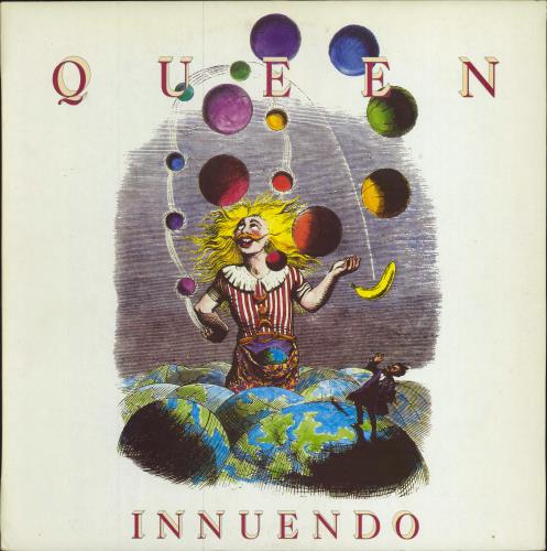 Queen Innuendo vinyl LP album (LP record) Hungarian QUELPIN784017