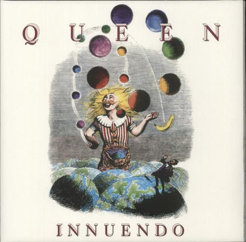 Queen Innuendo 2-LP vinyl record set (Double LP Album) UK QUE2LIN883770