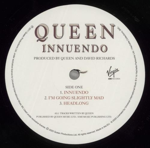 Queen Innuendo 2-LP vinyl record set (Double LP Album) UK QUE2LIN883770