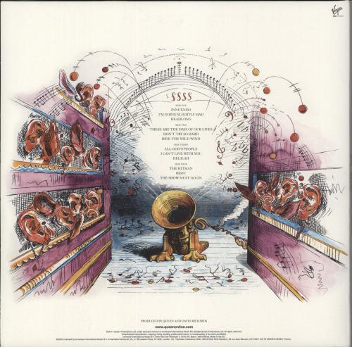 Queen Innuendo 2-LP vinyl record set (Double LP Album) UK QUE2LIN883770