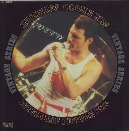 Queen Interview Picture Disc + Black Sleeve picture disc LP (vinyl picture disc album) UK QUEPDIN767421
