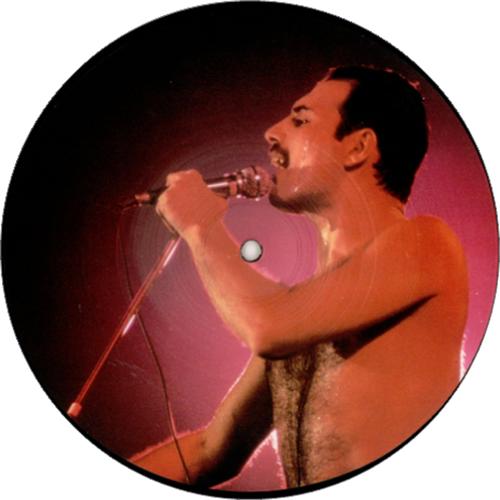 Queen Interview Picture Disc - colour 7" vinyl picture disc (7 inch picture disc single) UK QUE7PIN87118