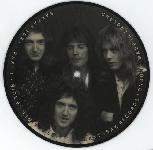 Queen Interview Picture Disc Set 7" vinyl picture disc (7 inch picture disc single) UK QUE7PIN867647