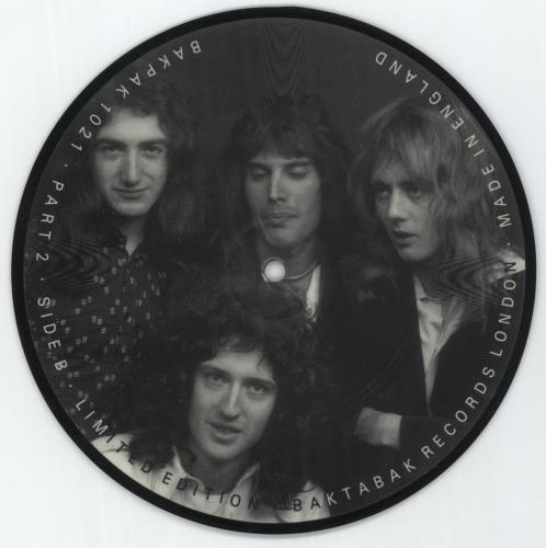 Queen Interview Picture Disc Set 7" vinyl picture disc (7 inch picture disc single) UK QUE7PIN867647