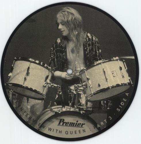 Queen Interview Picture Disc Set 7" vinyl picture disc (7 inch picture disc single) UK QUE7PIN867647