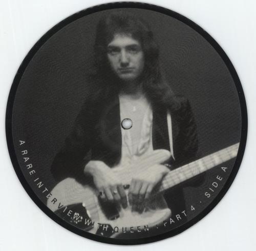 Queen Interview Picture Disc Set 7" vinyl picture disc (7 inch picture disc single) UK QUE7PIN867647