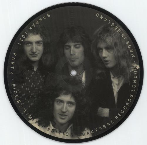Queen Interview Picture Disc Set 7" vinyl picture disc (7 inch picture disc single) UK QUE7PIN867647
