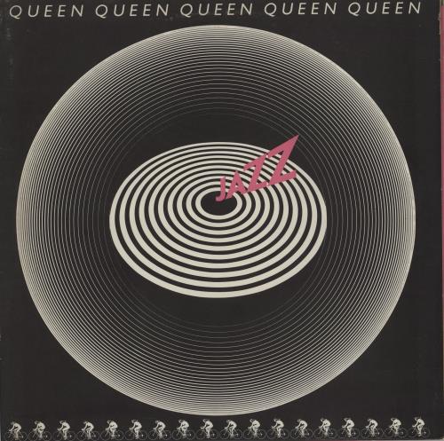 Queen Jazz - 1st + Attached Poster - EX vinyl LP album (LP record) UK QUELPJA569955