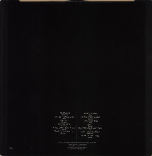 Queen Jazz - 1st + Attached Poster - EX vinyl LP album (LP record) UK QUELPJA569955