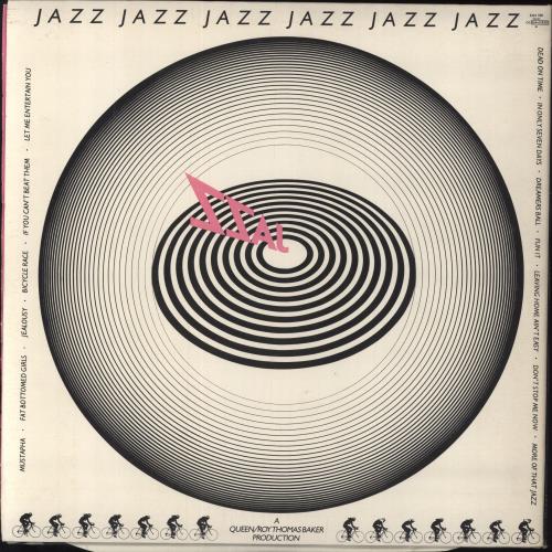 Queen Jazz - 1st + Inner - EX vinyl LP album (LP record) UK QUELPJA804758
