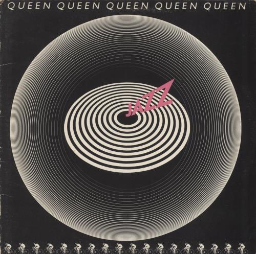 Queen Jazz - 1st + Inner - VG vinyl LP album (LP record) UK QUELPJA858215